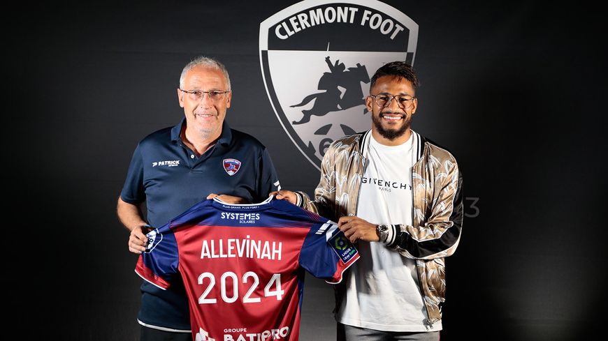 Mercato : Jim Allevinha “heureux” prolonge de 2 ans avec Clermont Foot 63
