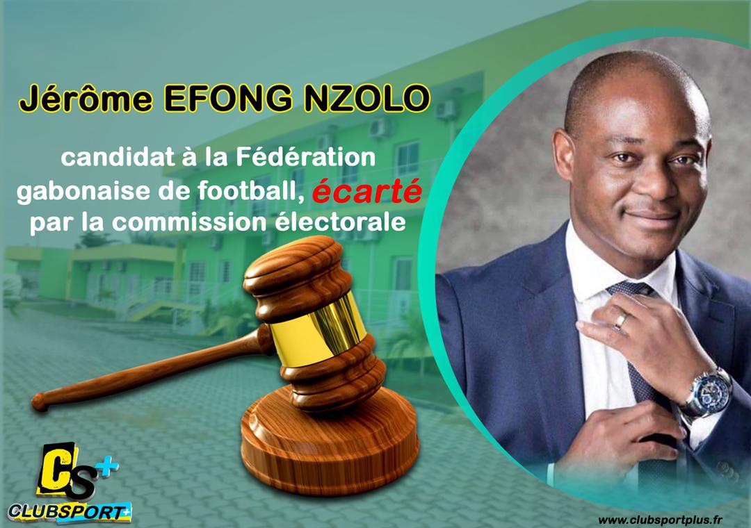 ELECTION FEGAFOOT : Jérôme Efong Nzolo ”frappé” par la nouvelle loi d’Orientation du sport au Gabon !