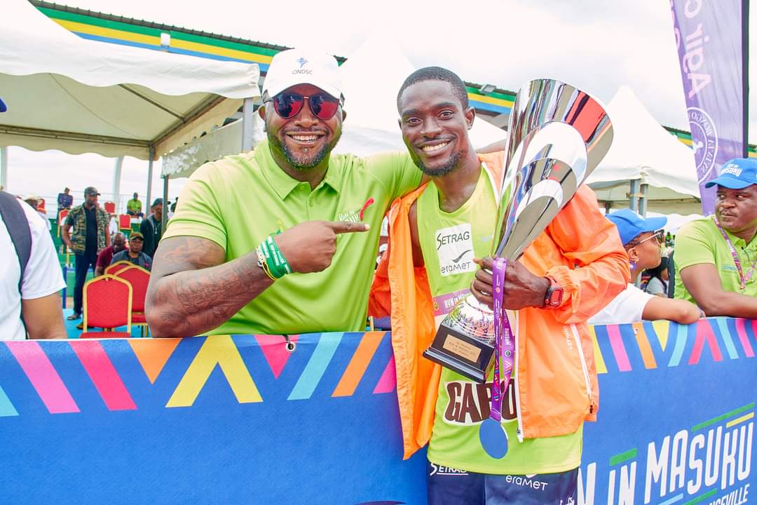 10 kilomètres de Franceville : Joannick Ngomo Obiang, l’un des artisans des performances des athlètes Gabonais