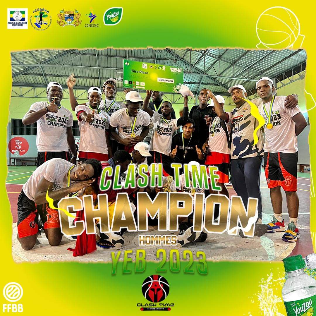 Basketball (Gabon) : Clash Time en maître absolu au championnat national Youzou Elite