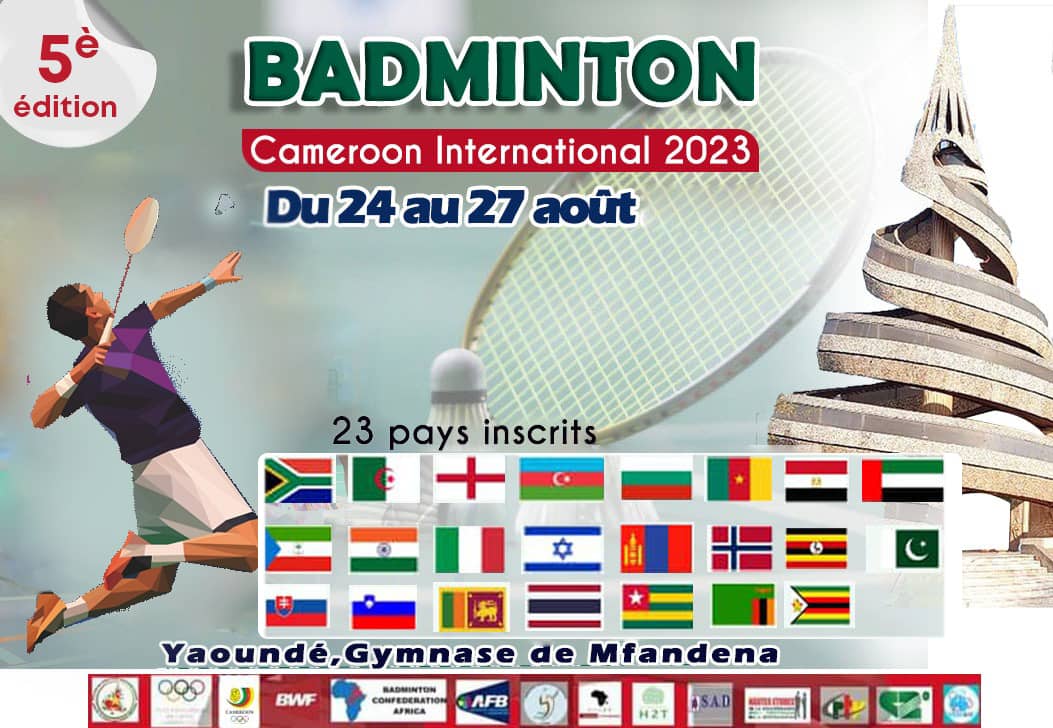 Les Internationaux de Badminton : 23 pays attendus à Yaoundé