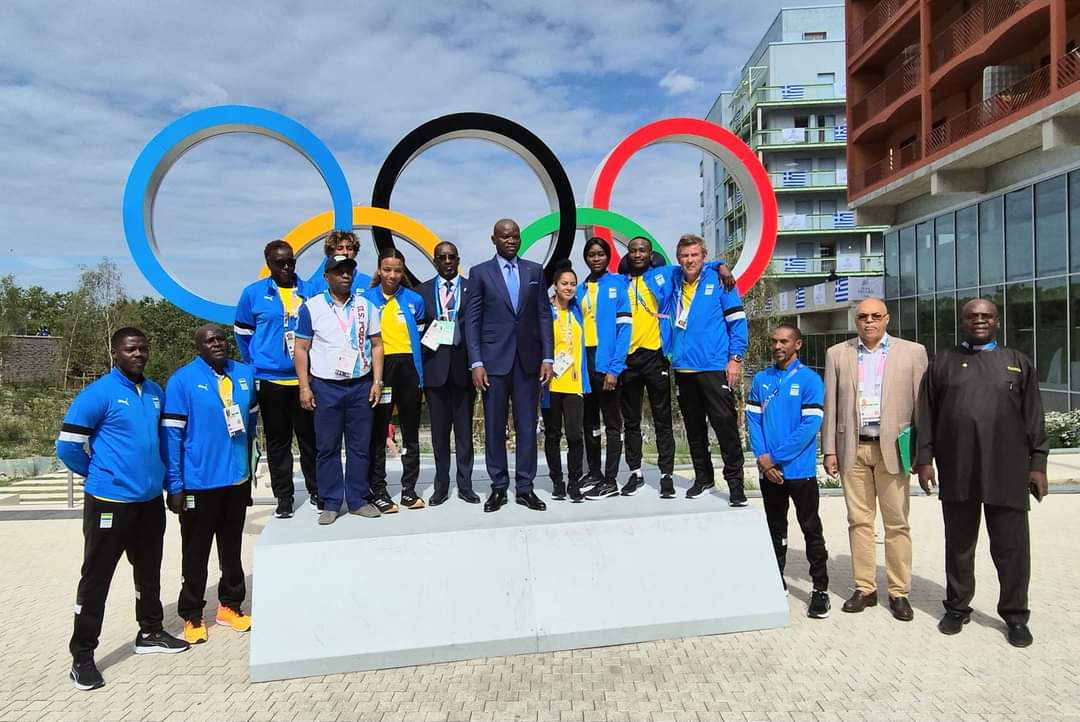 JO Paris 2024 : Oligui Nguema demande aux athlètes gabonais de ”mouiller le maillot”