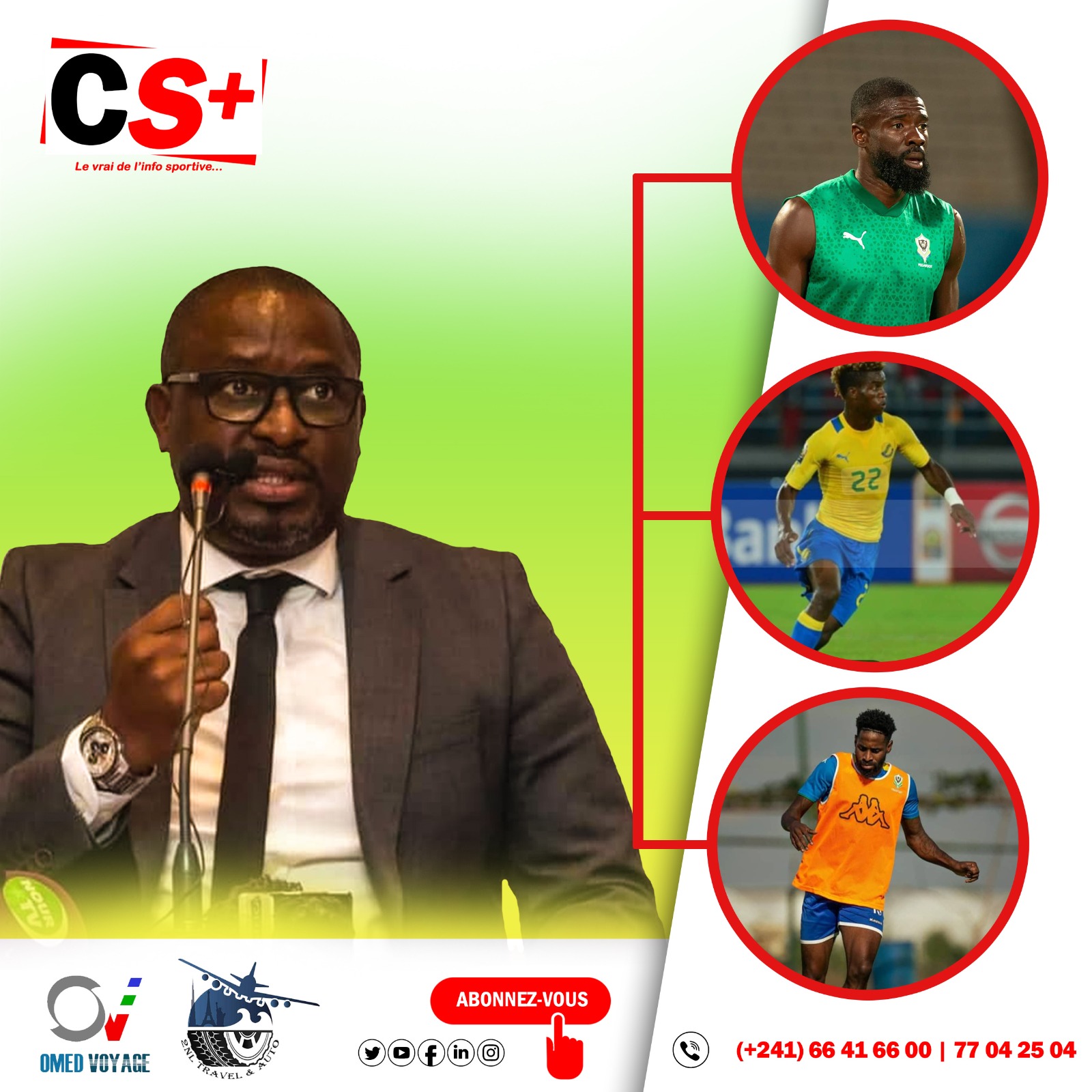 CAN 2025 (Q) : Mouyouma se défend sur la convocation d’Ecuele Manga et les absences de Didier Ndong et Poko