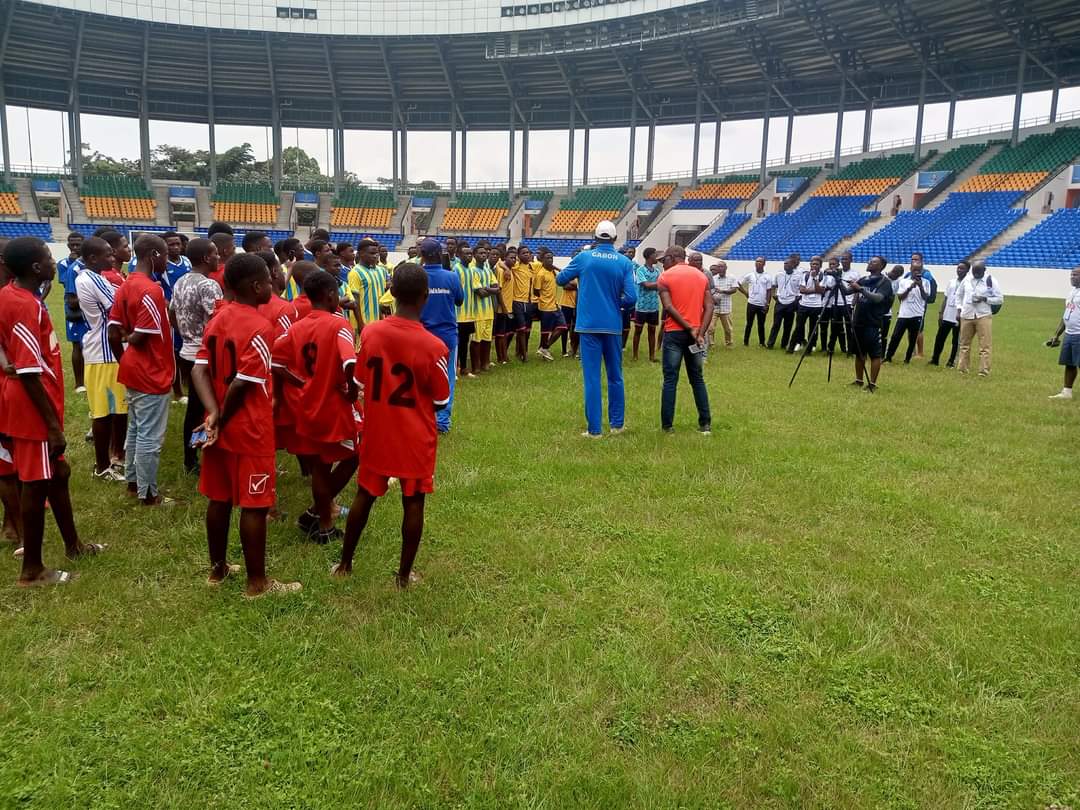 Gabon : le  Stade Engong d’Oyem visité par les demi-finalistes du Championnat national U17