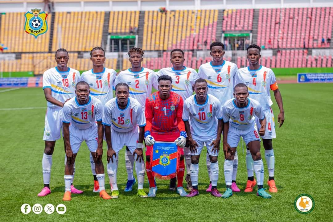 UNIFFAC U20 – 2024 : RD Congo – Cameroun en demi-finale