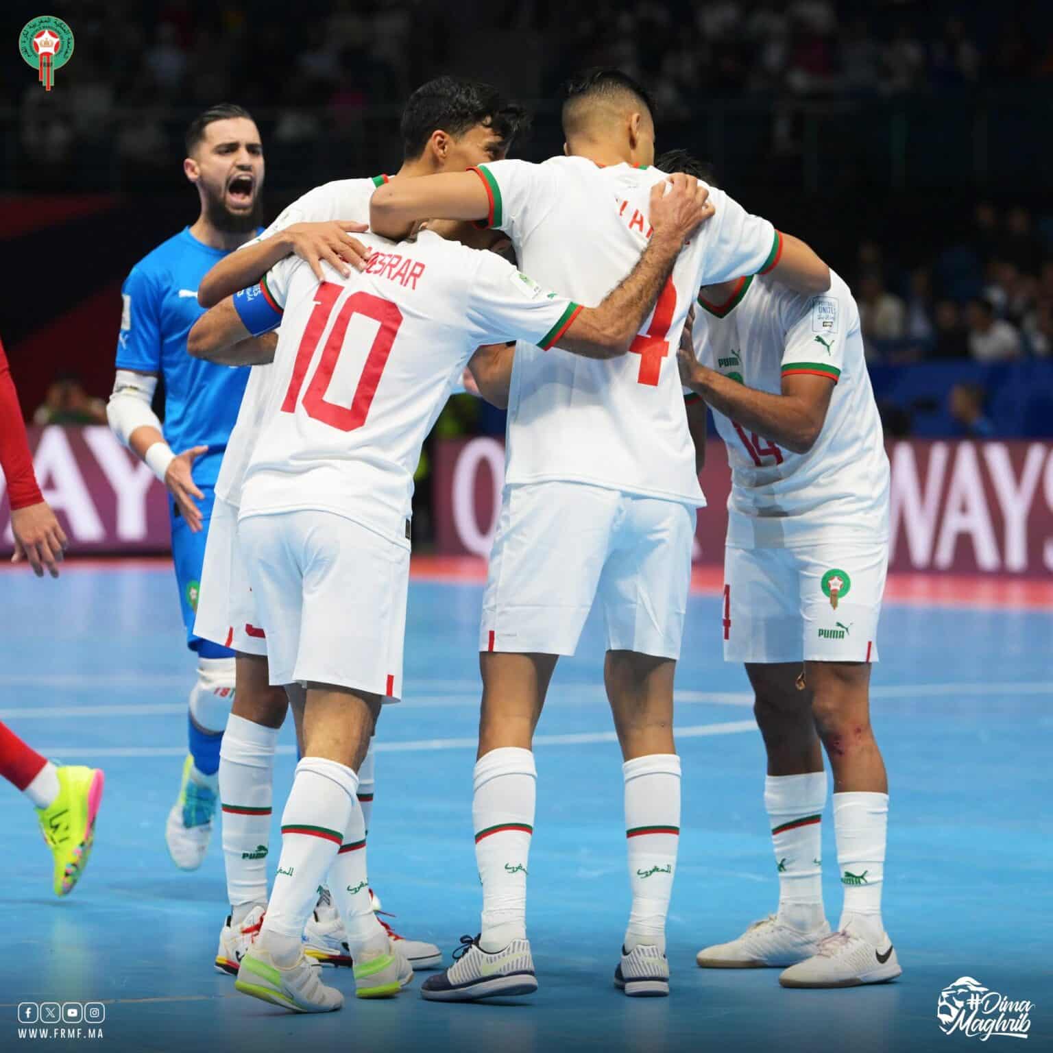 Mondial de Futsal 2024 : le Maroc va défier l’Iran en huitième de finale