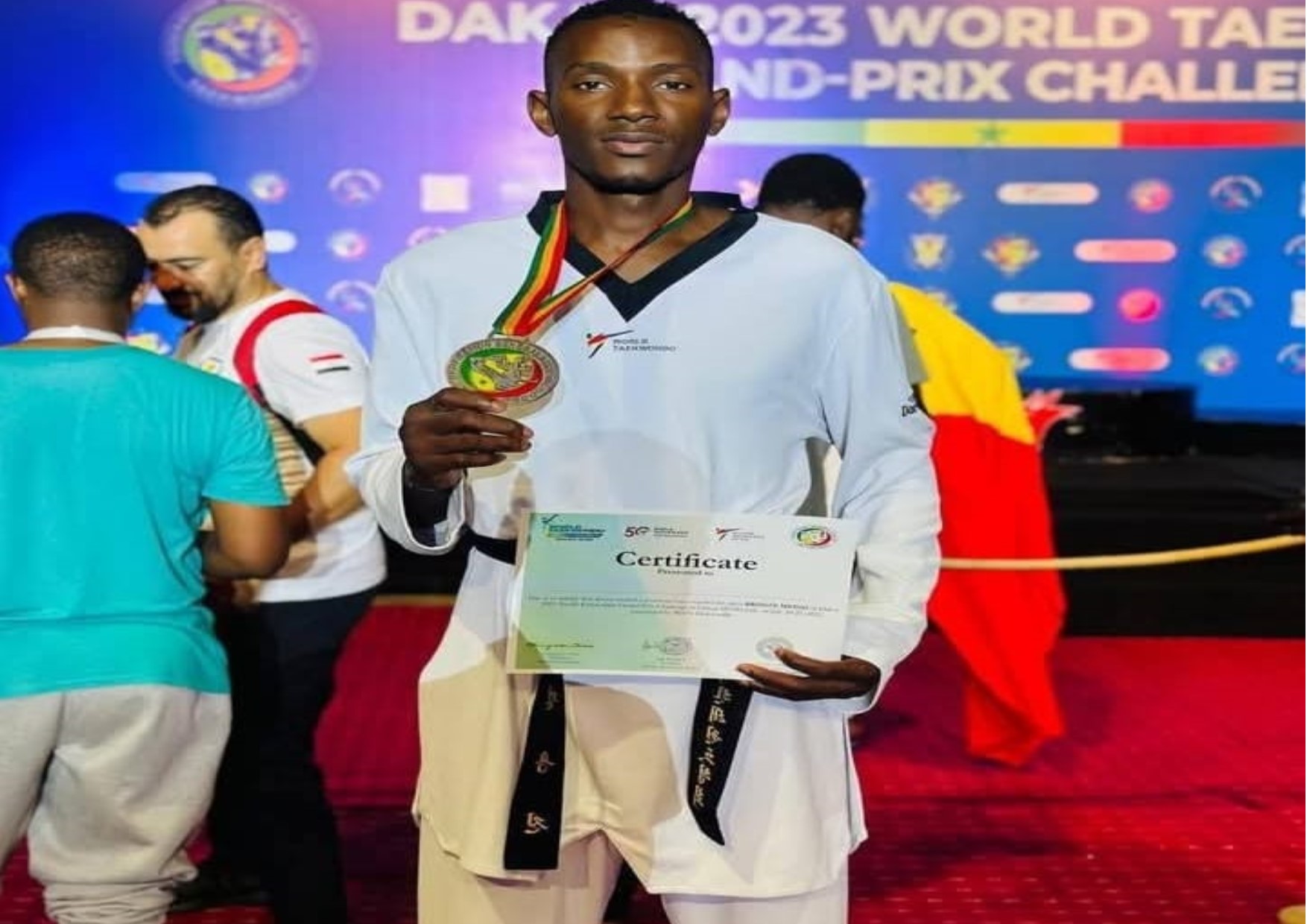 Taekwondo : Finaliste à Addis-Abeba, Amar Cissé grappille des points au classement mondial